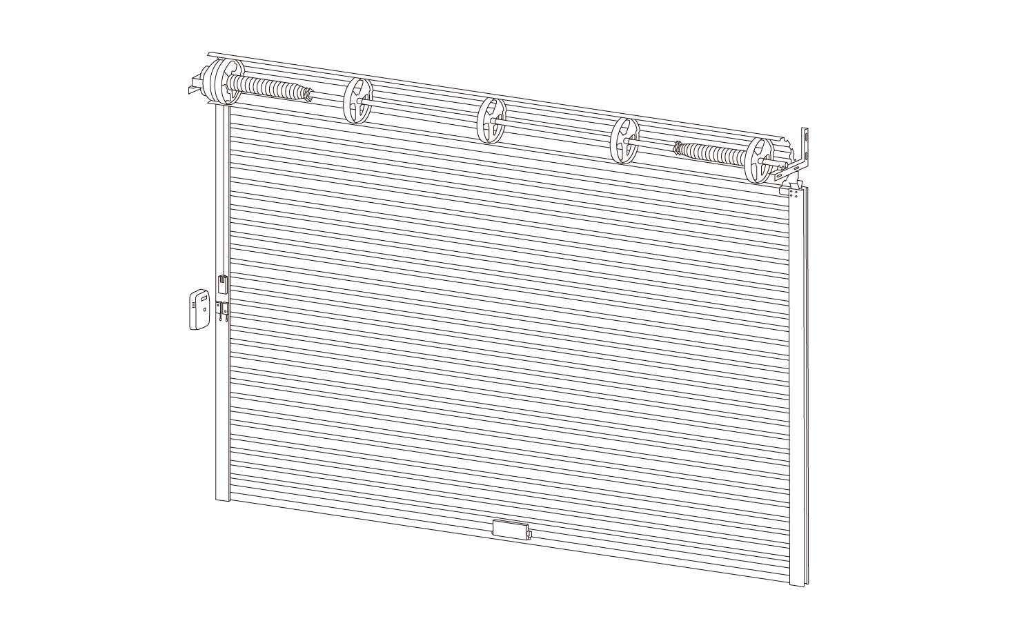 Galvanized Door